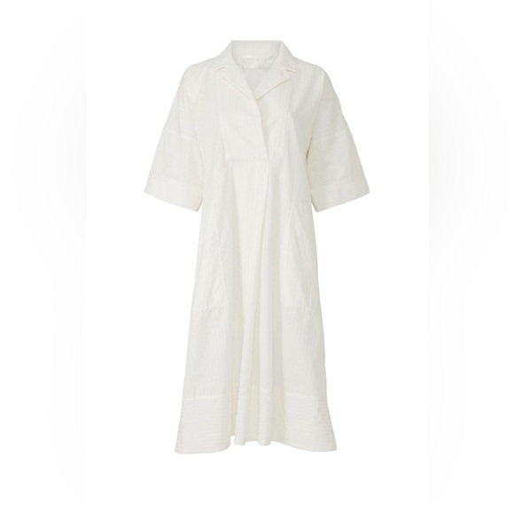 NWT Club Monaco Textured Shirt Dress - Picture 5 of 11